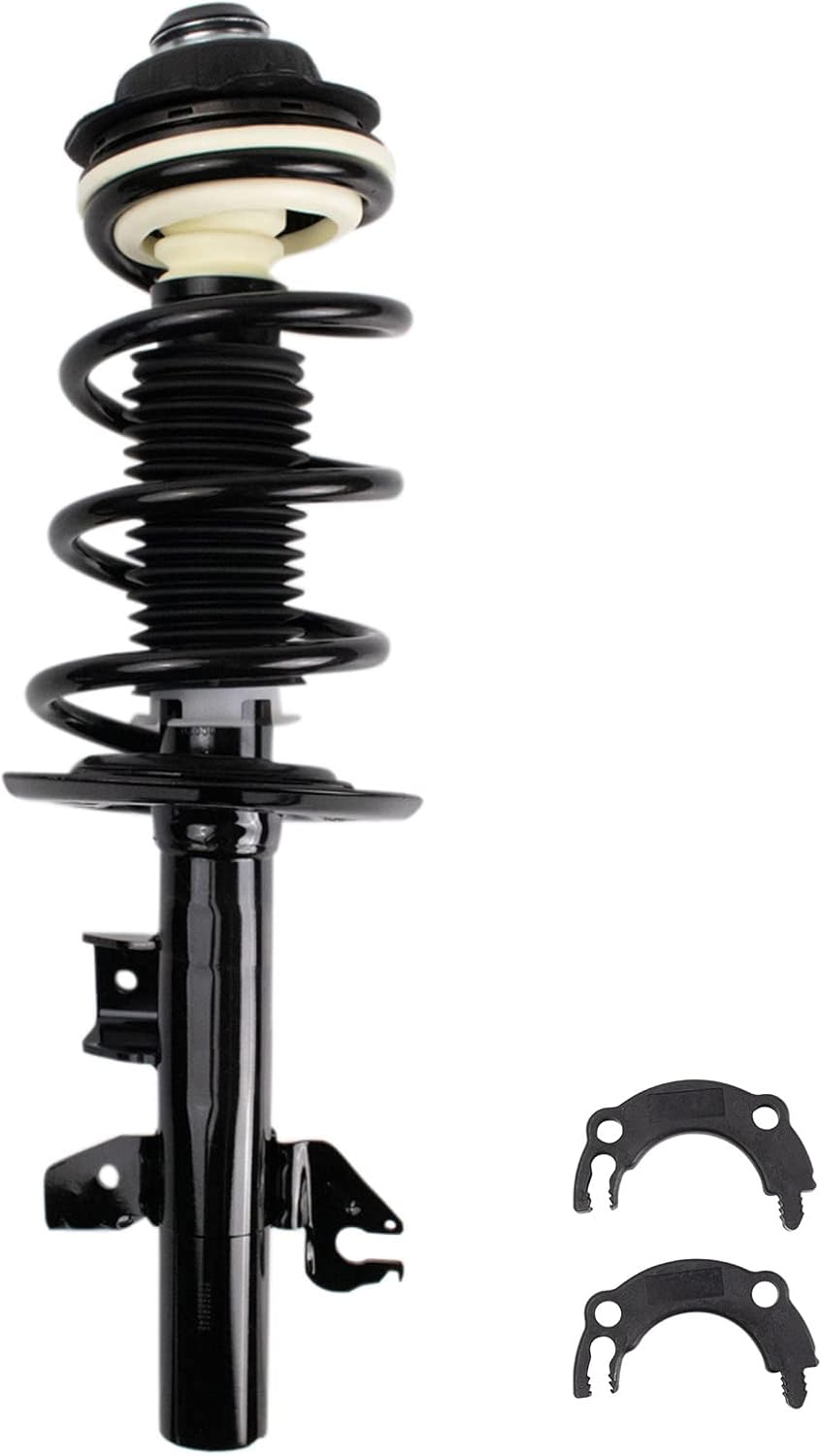 TRQ Front Left Complete Strut & Coil Spring Assembly Drivers Side Compatible with 2011-2017 Honda Odyssey