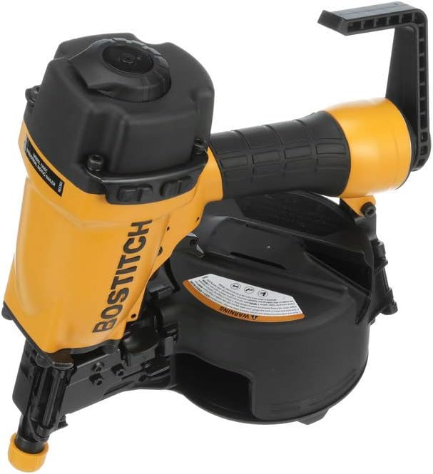 BOSTITCH Coil Siding Nailer, Pneumatic Siding Nail Gun, 1-1/4-Inch to 2-1/2-Inch, 15 Degree (N66C)