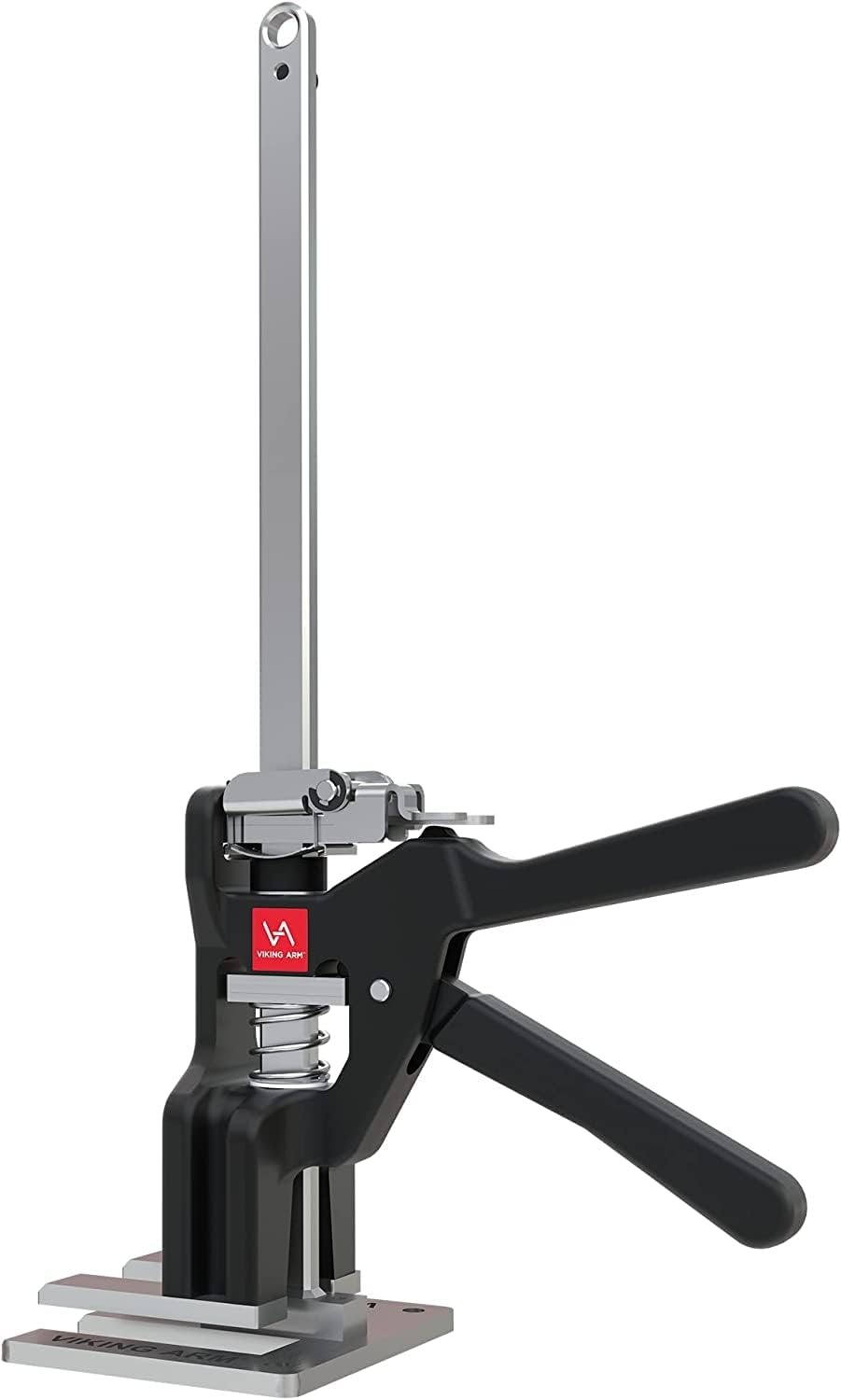 Viking Arm Hand Lifting Tool Jack - Hand Jack Lift Tool for Installing Cabinets, Flooring & Windows, Heavy-Duty Arm Lifting Guide for Frameworks Stainless Steel 330 lb Weight Capacity