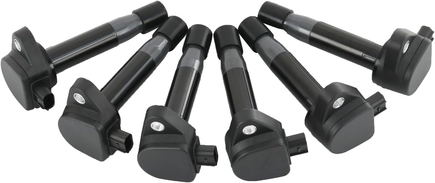 Set of 6 Ignition Coil Pack & Spark Plug Compatible with Acura RL TL TSX Honda Accord Crosstour Odyssey V6 3.5L Replace# UF603, C1624, 178-8379, 30520-R70-A01, 30520-R70-S01