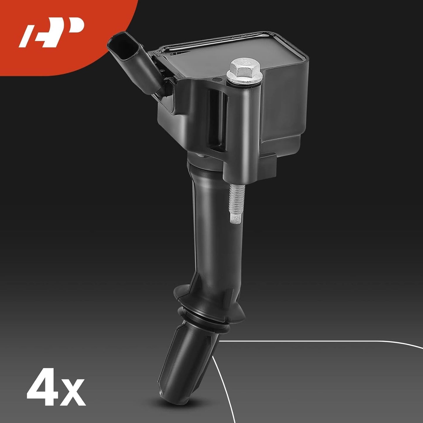 A-Premium Set of 4 Ignition Coil Pack and Iridium Spark Plugs Compatible with Chevrolet Equinox 2018-2020, Malibu 2016-2020, Cruze 2016-2019 & GMC Terrain 2018-2020 & Buick Encore 2016-2019, 1.4L 1.5L