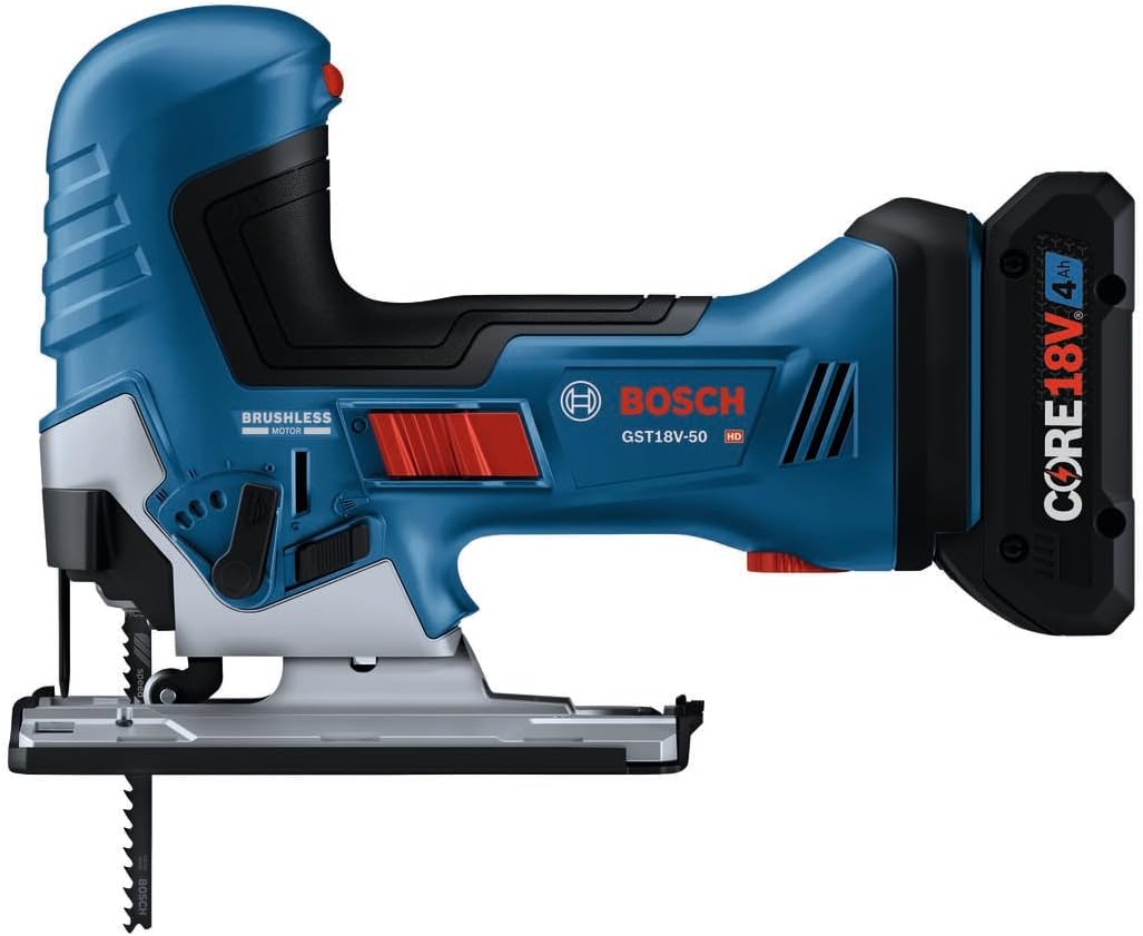 BOSCH GST18V-50BN 18V Brushless Barrel-Grip Jig Saw (Bare Tool)