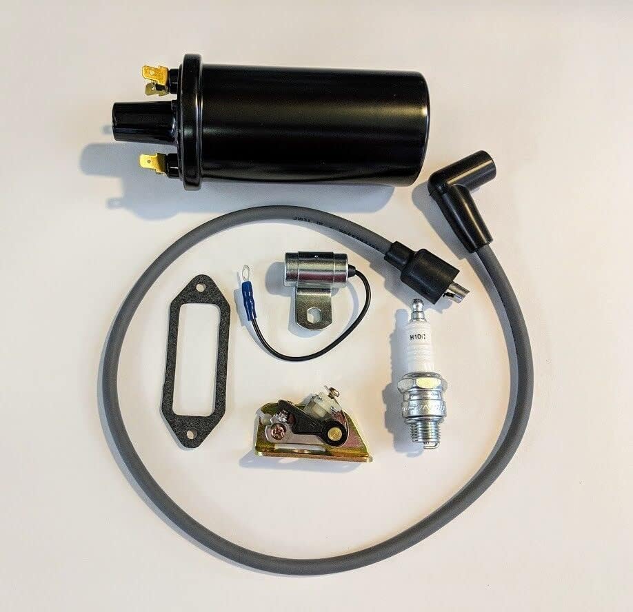 Coil, Points, Condenser, Spark Plug Wire for K90 K141 K161 K181 K241 K301,Replacement for Kohler OEM