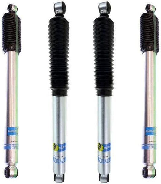 Bilstein 24-185943 33-151663 5100 Series Set of Front & Rear Shocks fits 1984 2001 Jeep Cherokee with 5-6" Lift - Monotube Design