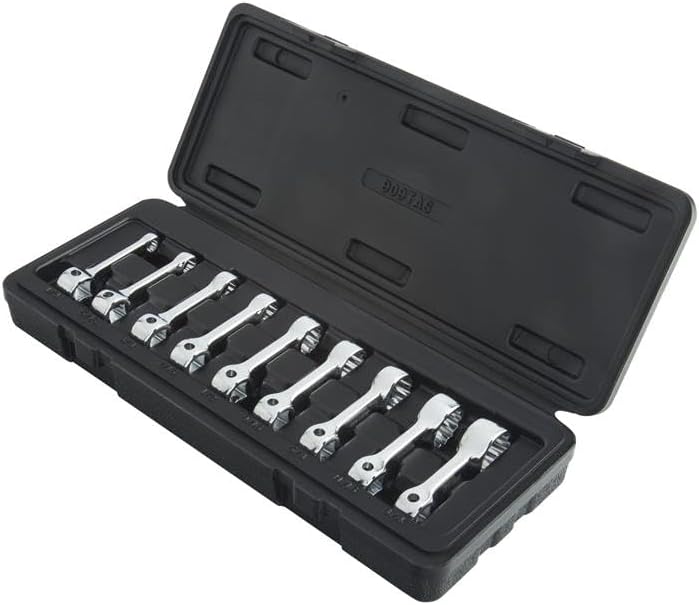 Sunex SUU-909TAS 3/8? Drive 9-piece Sae Torque Adapter Set