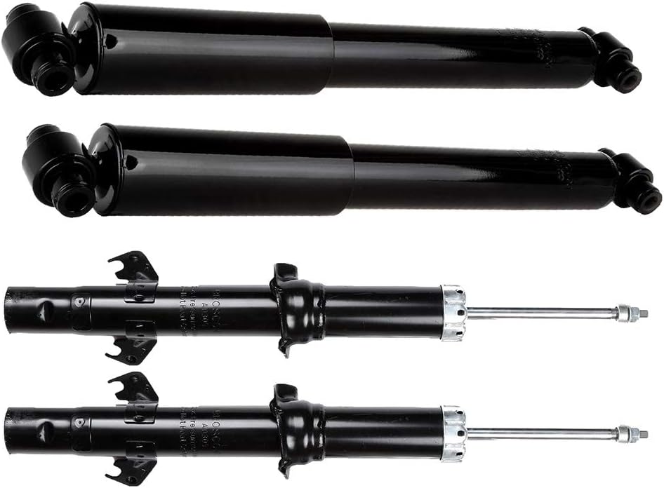 4x Struts AUTOMUTO Shock Absorbers Fits 2006-2009 for Ford Fusion,2007-2009 for Lincoln MKZ,2006 for Lincoln Zephyr,2006-2009 for Mercury Milan with 341405 344363 Auto Shocks - Front Rear