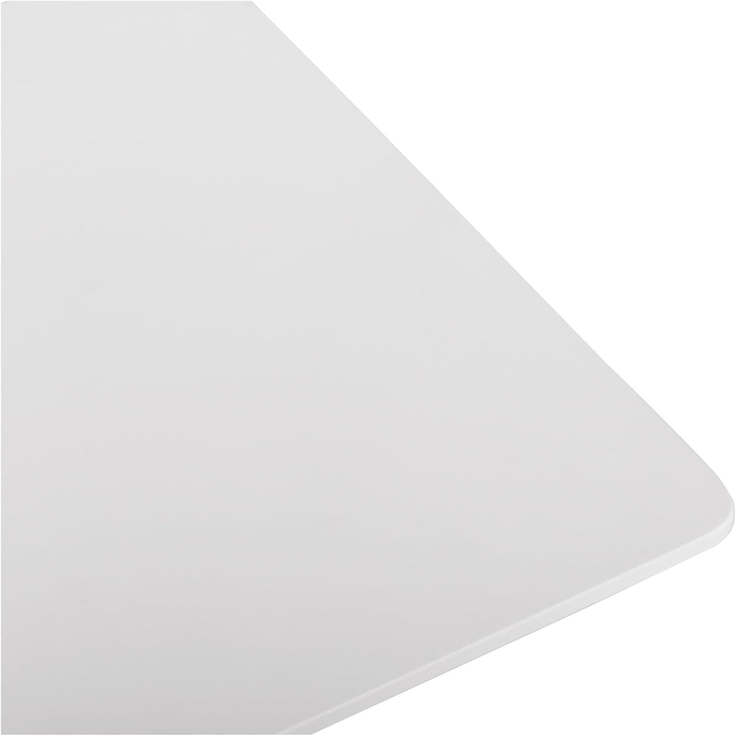 Seville Classics Airlift Height Adjustable Pneumatic Laptop Sit Stand Desk Mobile Rolling Cart, Computer Workstation for Home Office, Classroom, White, 25.6" Desktop