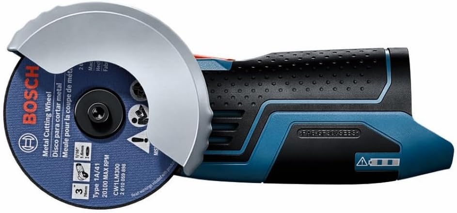 BOSCH GWS12V-30N 12V Max Brushless 3 In. Angle Grinder (Bare Tool)