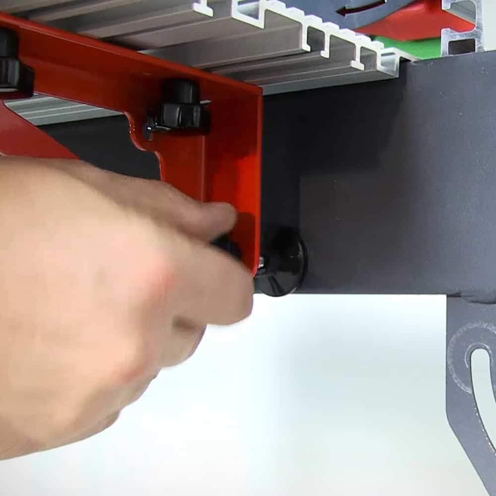 RUBI Tile Cutter Extension Table – Extra Work Surface for Large Format Tiles, Compatible with Multiple Electric Tile Cutters, 23 5/8" (600x280mm), Supports up to 33 lbs (15 kg)