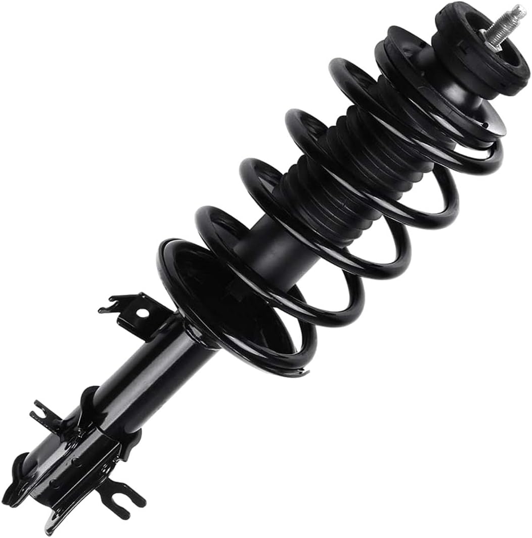 AutoShack Front Right Complete Strut & Coil Spring | Replacement for 2004-2012 Chevrolet Aveo 2007-2011 Chevrolet Aveo5 2009-2010 Pontiac G3 2005-2008 Pontiac Wave | 1-PC