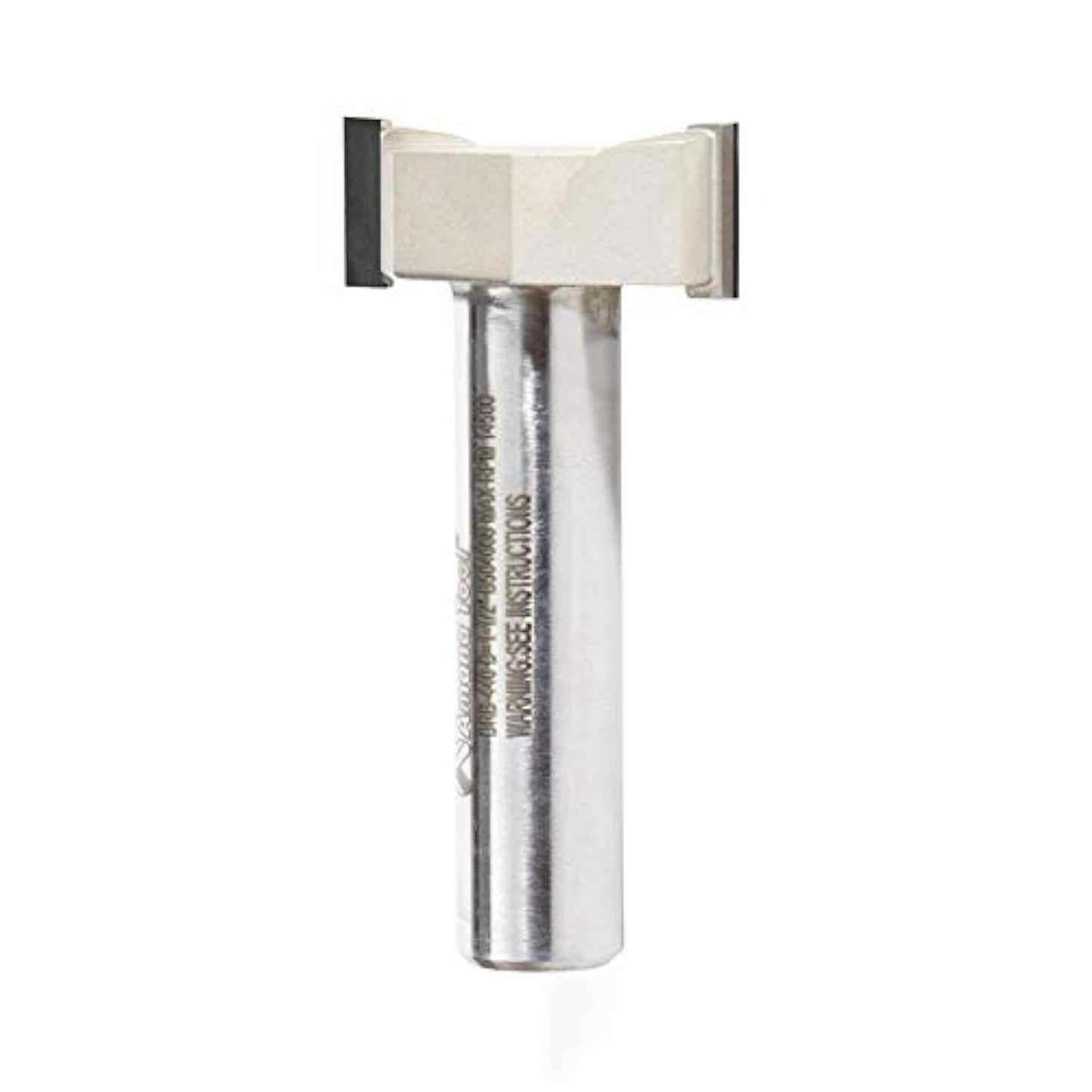 Amana Tool DRB-442 Polycrystalline Diamond (PCD) Tipped 3 Dia x 1/16 Radius x 10mm Cut Height x 1/2 Shank x 2-3/4 Inch Long Spoilboard CNC Router Bit