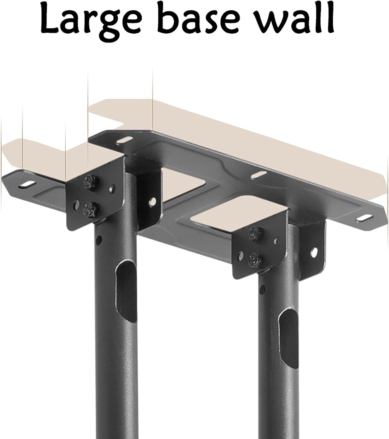 TV Wall Mount Adjustable Height TV Stand, Holds Up to 70Kg Screens Ceiling TV Mount Bracket, Can Mount On Ceilings/Wall Beautiful Scenery