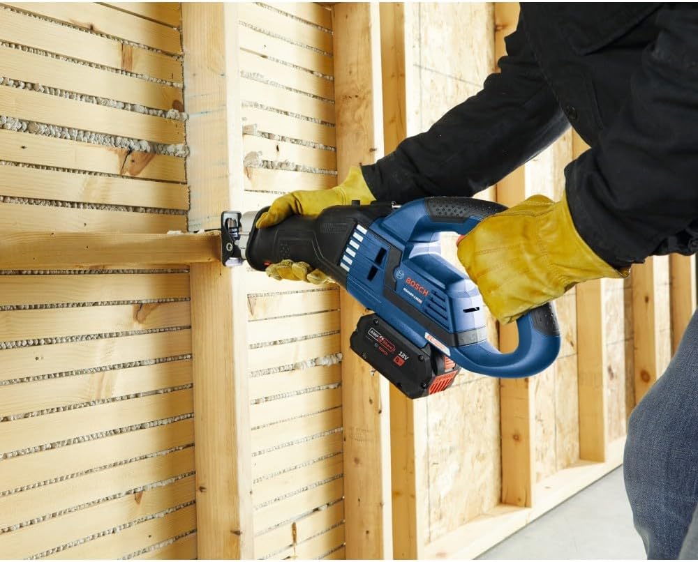 BOSCH GSA18V-125N 18V EC Brushless 1-1/4 In.-Stroke Multi-Grip Reciprocating Saw (Bare Tool)