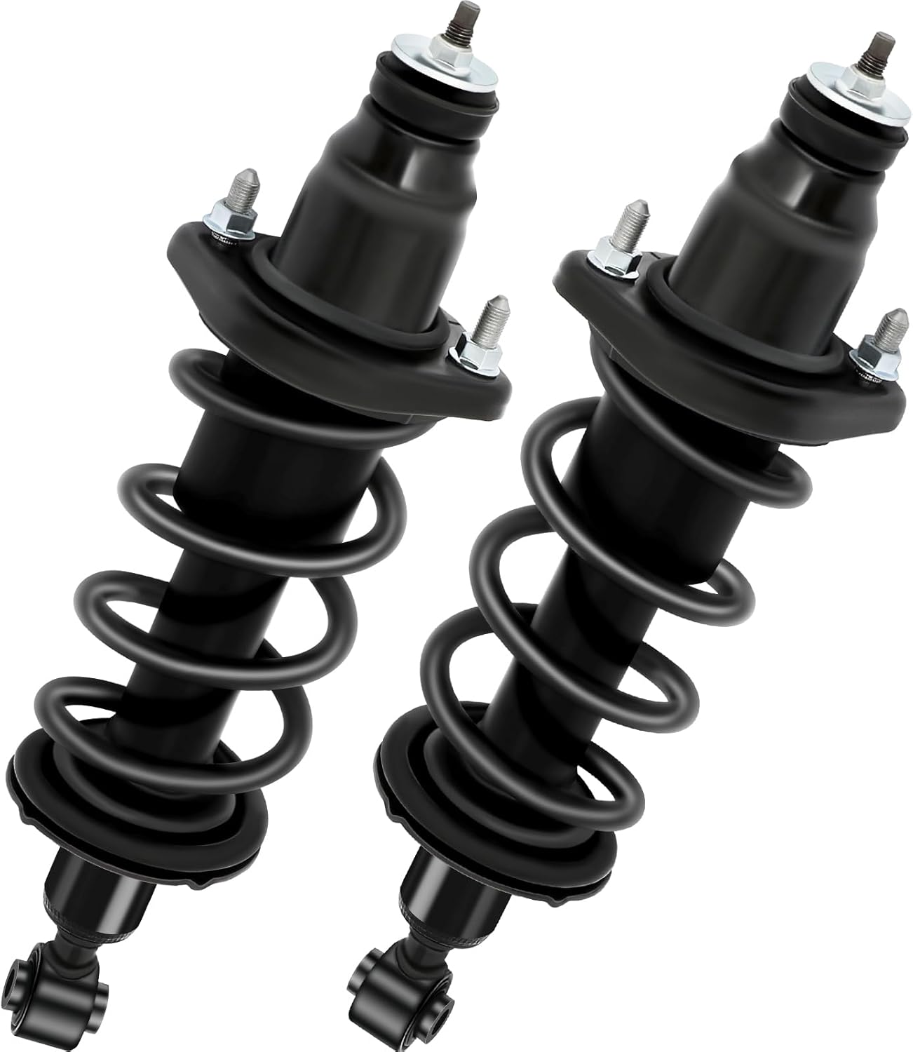ASAPE 2PCS Rear Complete Struts Assembly w/Coil Spring Fit for 2001 2002 2003 2004 2005 for Honda Civic Shock Absorber Assembly Replace OE 171340L 171340R