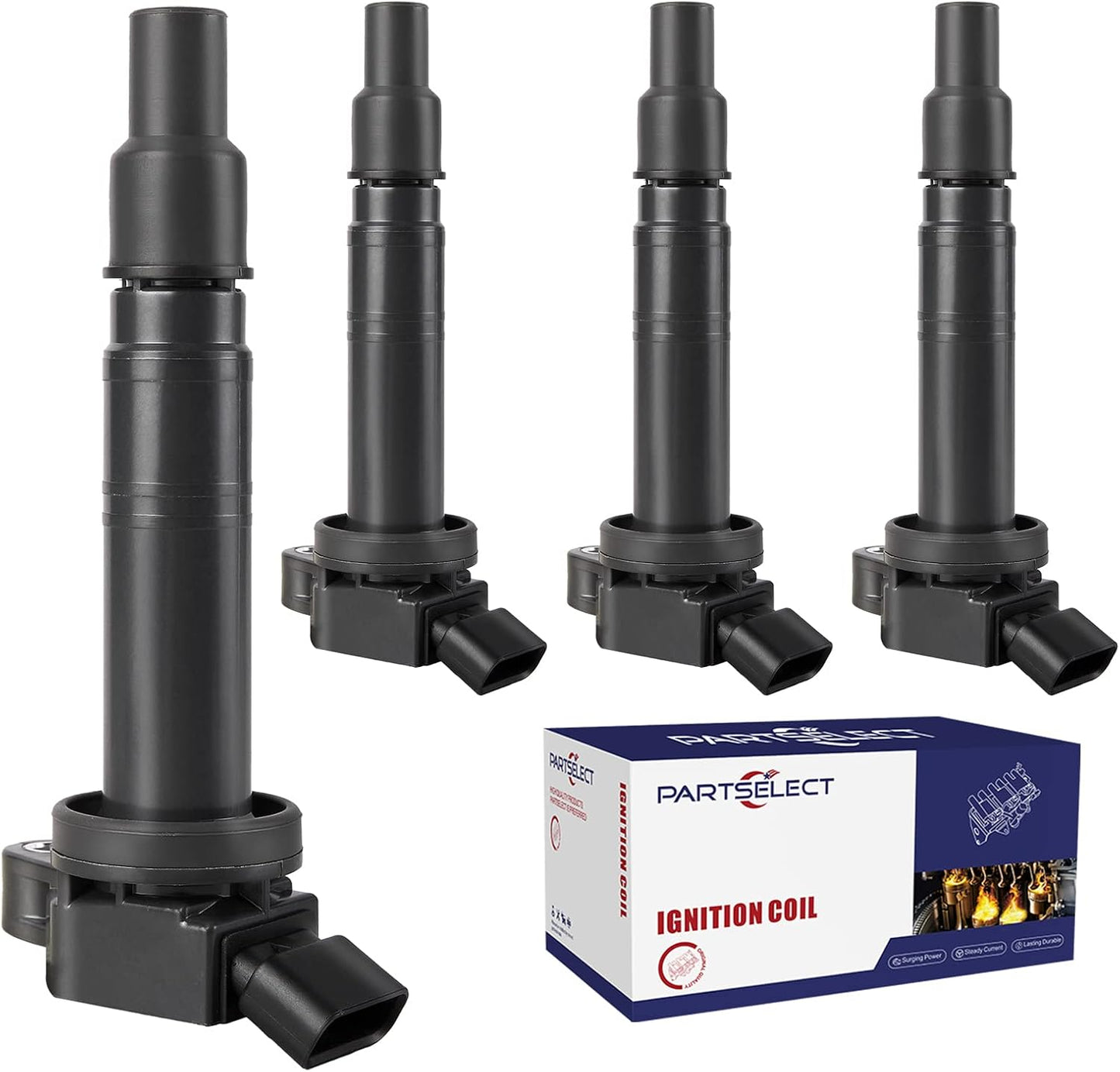 6PCS Ignition Coil Pack UF648 C1791 5C1848 Replacement for Jeep Grand Cherokee Wrangler for Dodge Avenge Challenger Charger Durango RAM 1500 for Chrysler 300 for VW Routan 3.6L V6 2011-2016