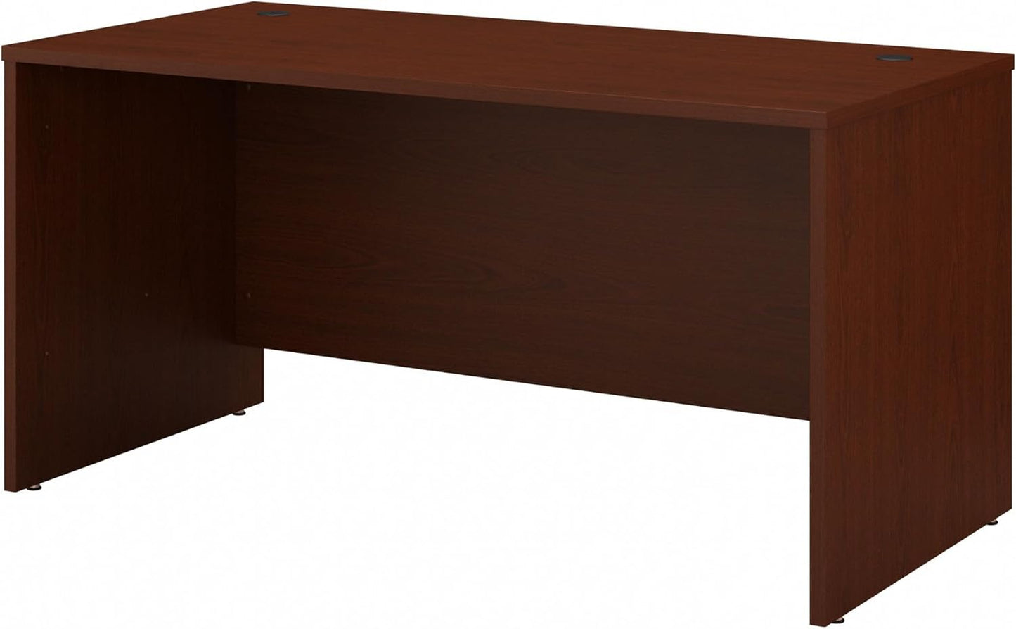 Bush Business Furniture Series C Office Desk, Large Computer Table for Home and Professional Workplace, 72W x 30D, Natural Cherry