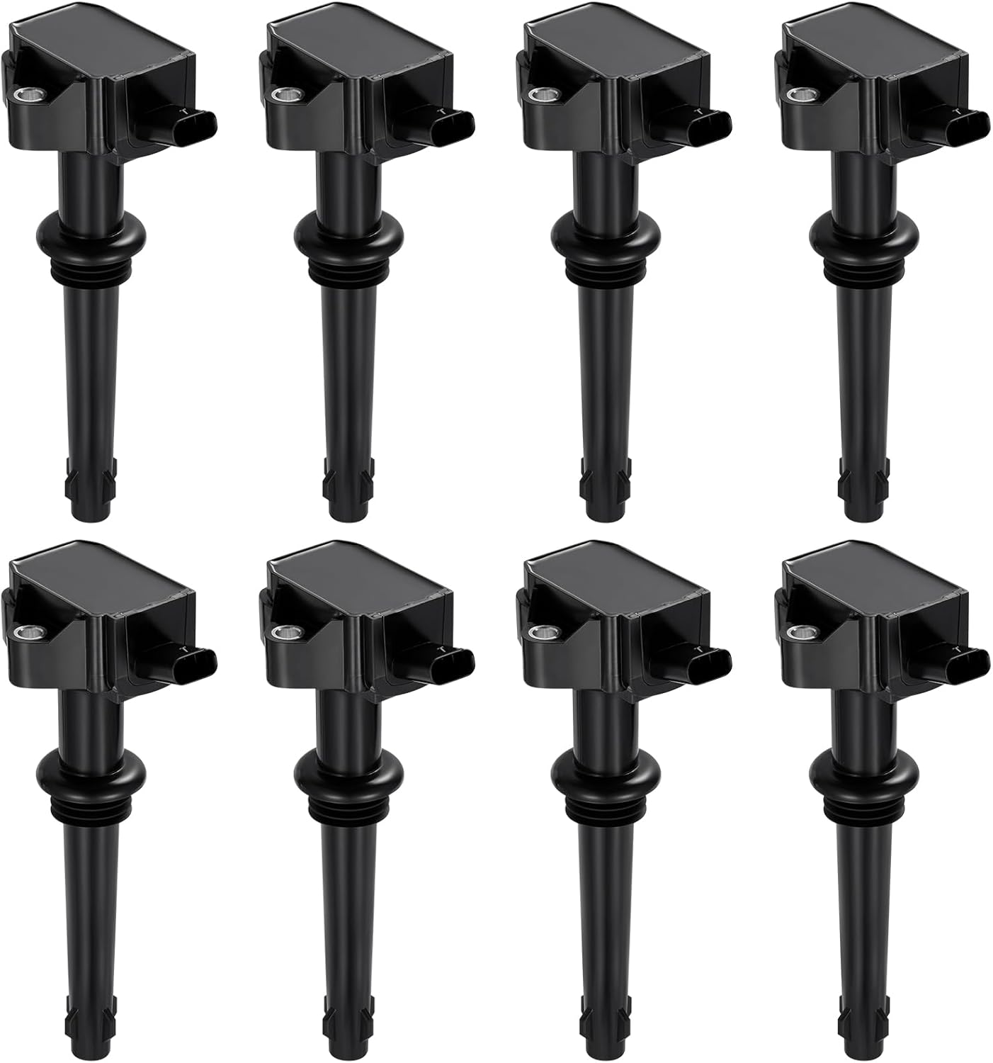 BDFHYK Ignition Coil Pack and Double Iridium Platinum Spark Plugs Compatible with BMW 328i xDrive 528i X3 525i 530i 325i 325xi 330i 330xi X3 Z4 X5 3.0L 2.5L L6 0221504470 12120032137 UF592, Sets of 6