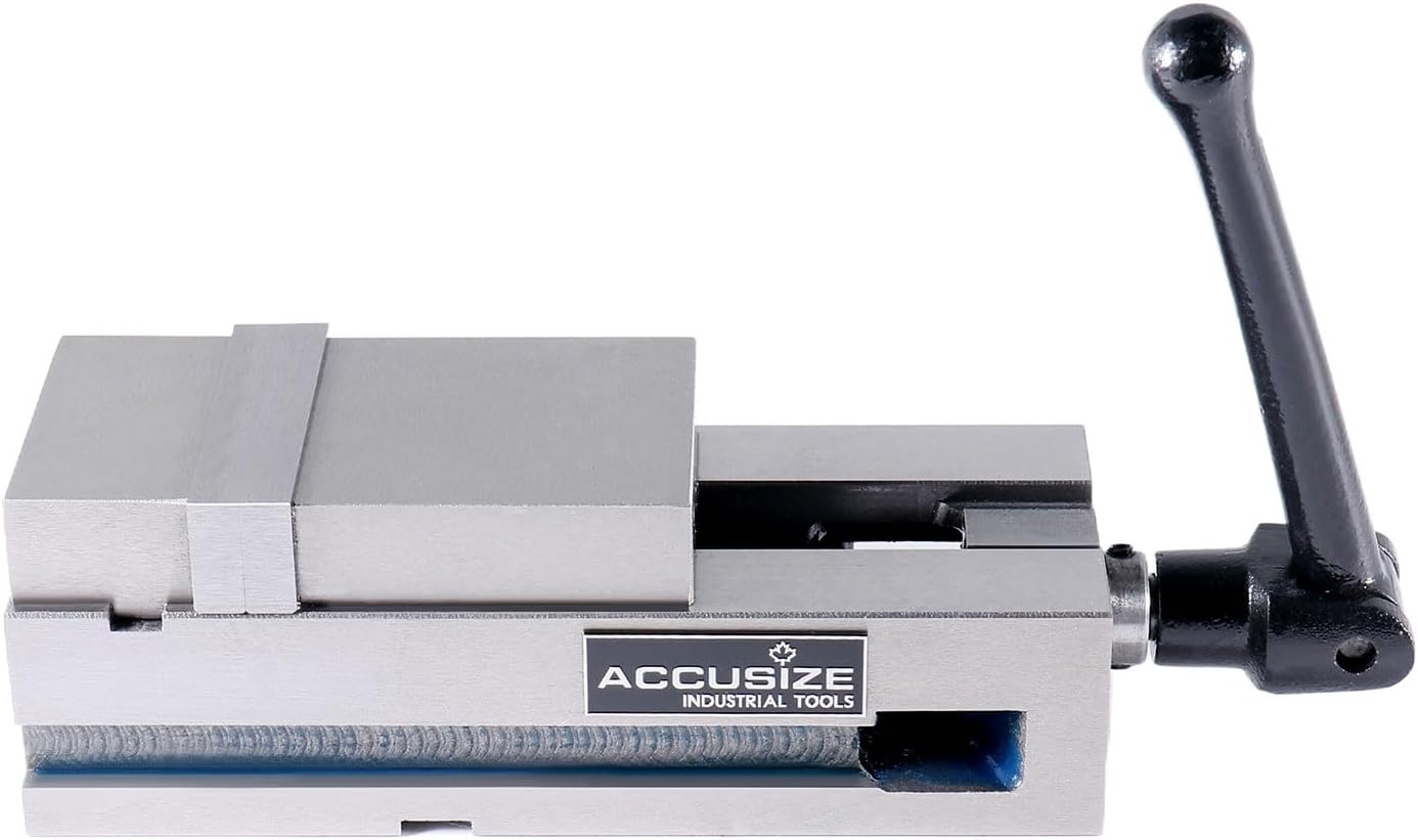 Accusize Industrial Tools 3 Inch Super-Lock Precision C.N.C. Machine Vise 0.0002 Inch, FA23-5203