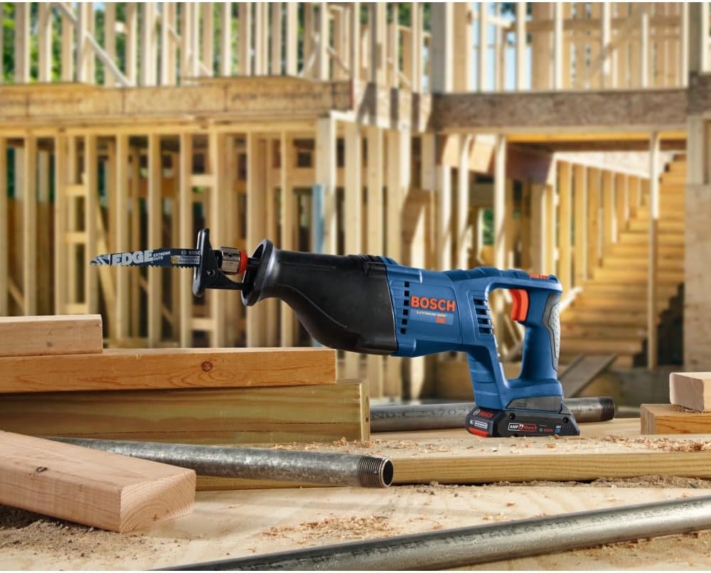 BOSCH CRS180B 18V 1-1/8 In. D-Handle Reciprocating Saw (Bare Tool)