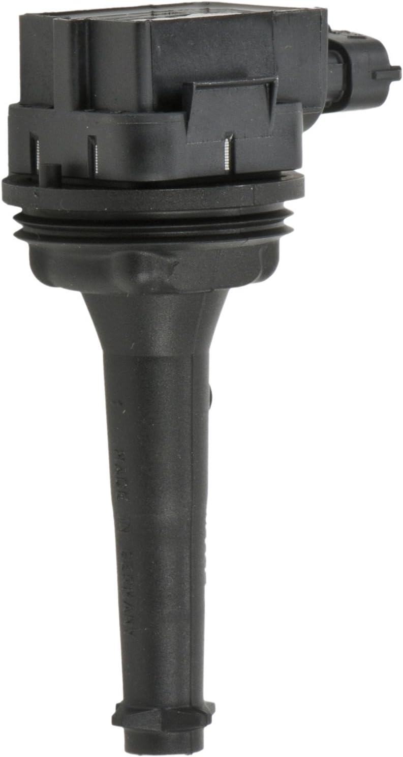 BOSCH 0221604008 Original Equipment Ignition Coil - Compatible with Select Volvo C70, S60, S70, S80, V70, XC70, XC90 - Single