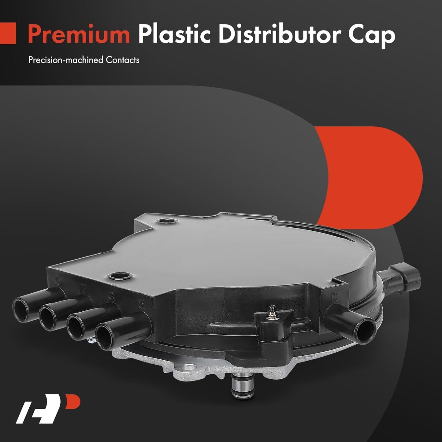 A-Premium Distributor with Cap and Rotor Compatible with Chevrolet, Buick, Cadillac & Pontiac Vehicles - Impala, Camaro, Corvette, Caprice, Firebird, Fleetwood, Roadmaster, V8 4.3L 5.7L, 1994-1995
