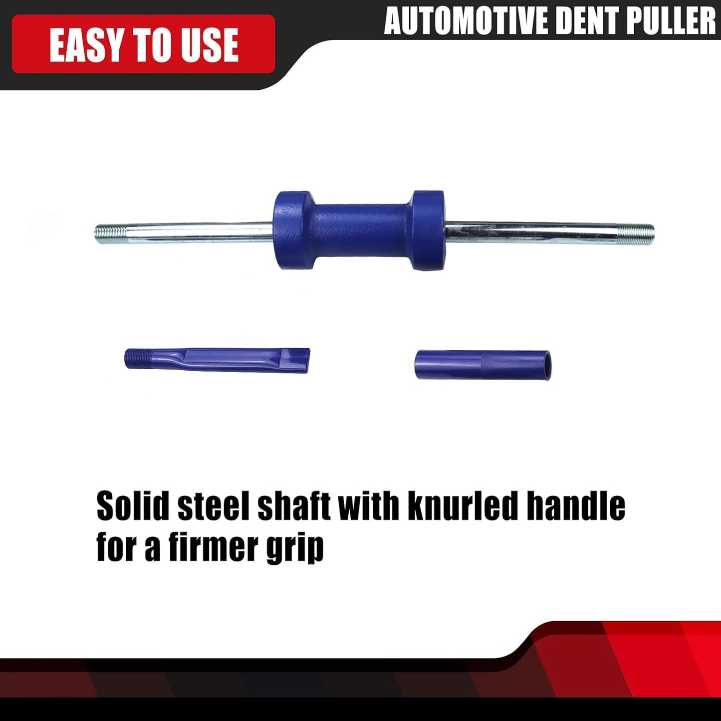 Automotive Dent Puller with 13LBS Universal Slide Hammer Auto Body Truck Repair Tool Kit Repair Frame Set with Carrying Case 15PCS