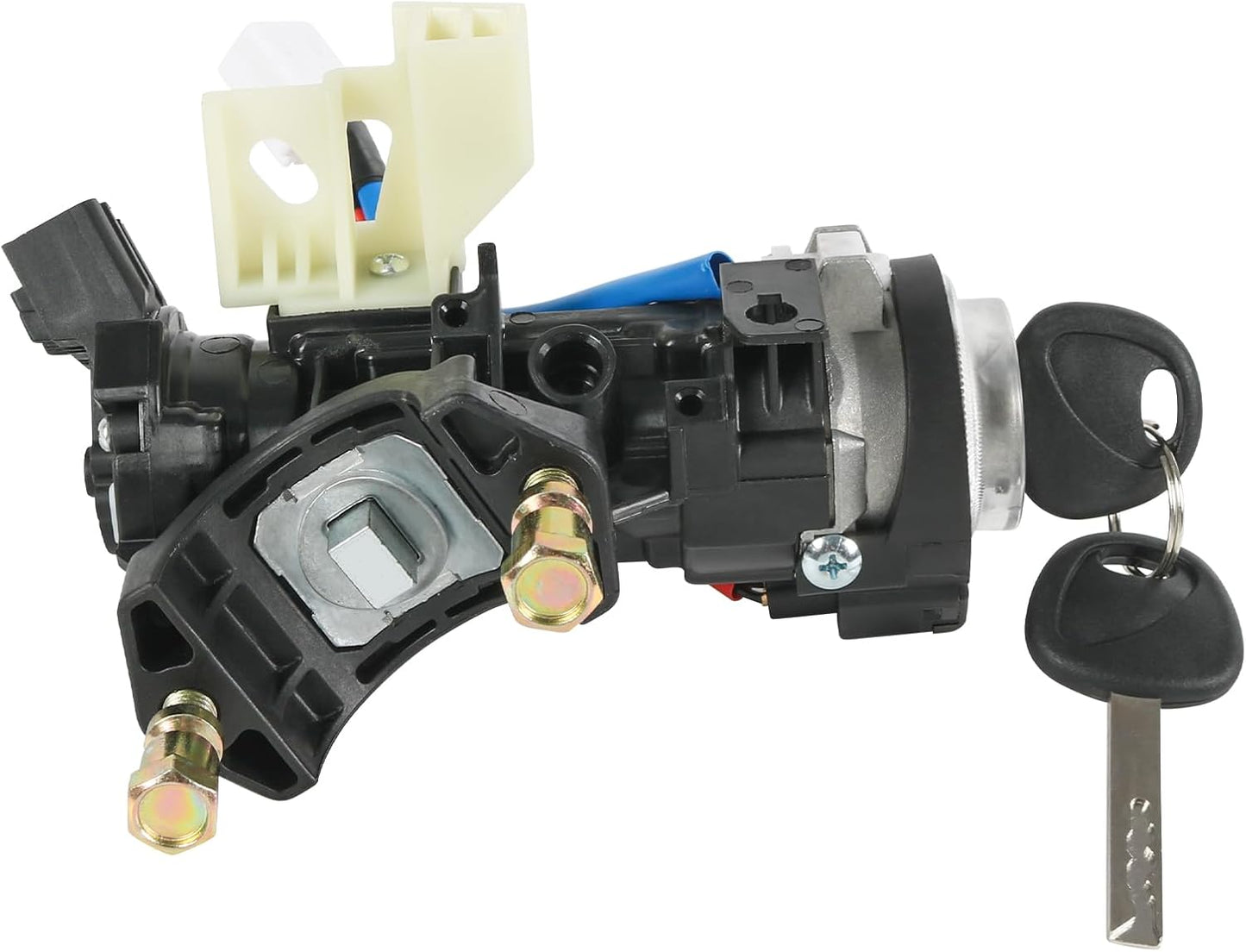 81910-M7110 Ignition Lock Switch Assembly Compatible with 2019-2021 KIA Forte 2021-2023 Seltos 2020-2022 Soul Ignition Lock Housing Cylinder Replace#81910M7110 81900-M7E00, 81905-M7140