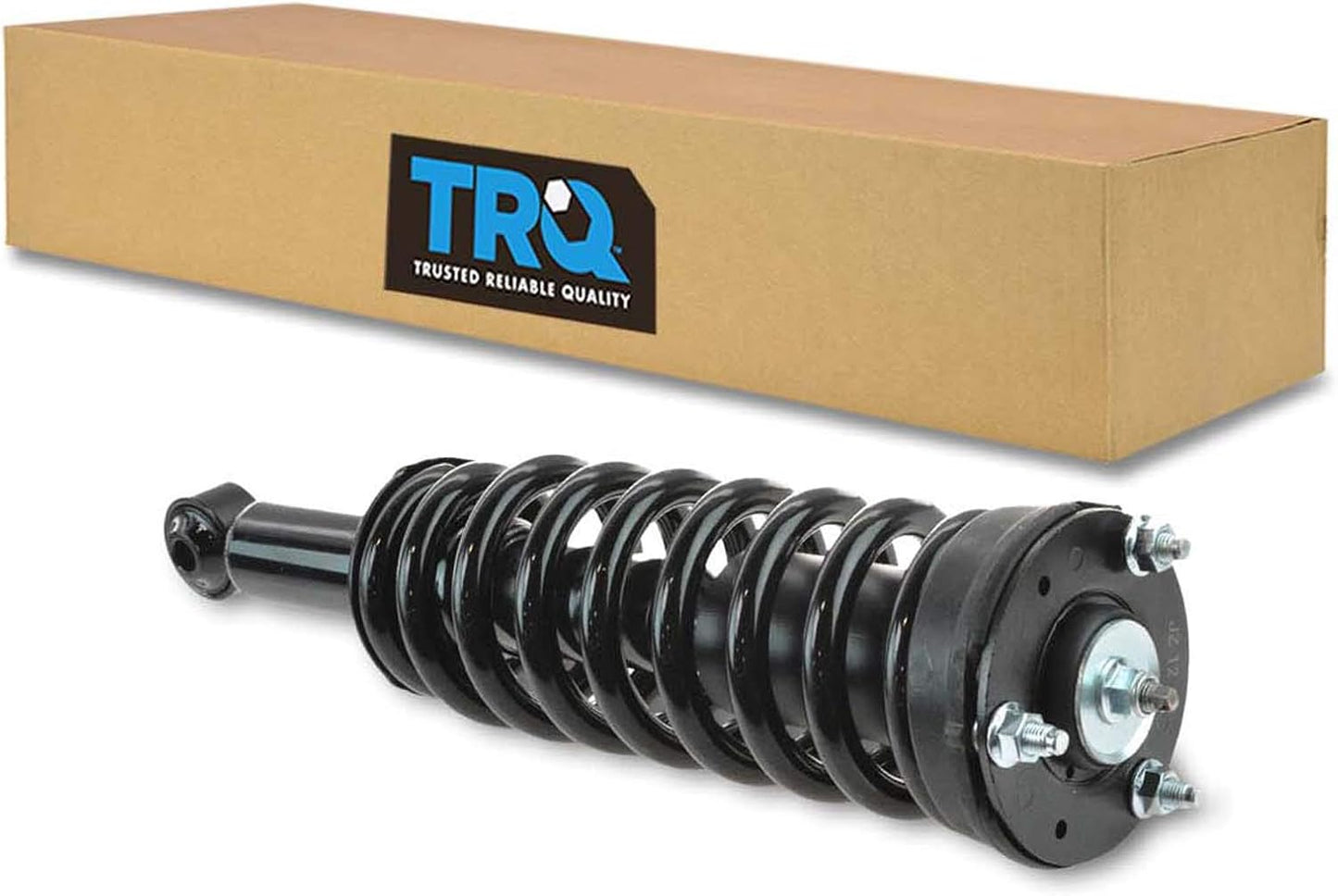 TRQ Front Left Complete Strut & Coil Spring Assembly Drivers Side Compatible with 2011-2017 Honda Odyssey