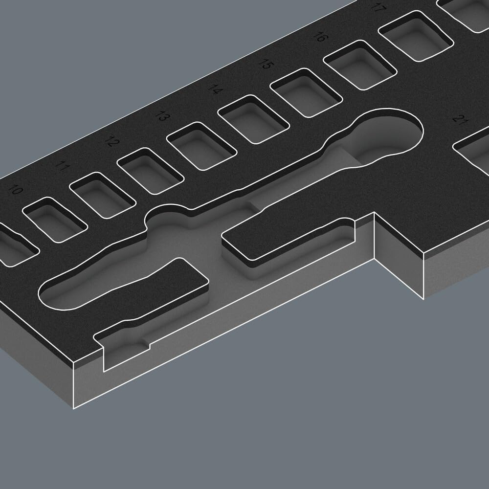 9724 FOAM INSERT 8010 B ZYKLOP COMFORT SET 1