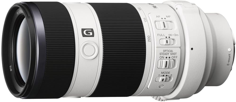 Sony FE 70-200mm f/4 G OSS Lens SEL70200G, Filter Kit, Backpack, 64GB Card, Card Reader, Flex Tripod, Memory Card Wallet, Cap Keeper, Cleaning Kit, Hand Strap, and More