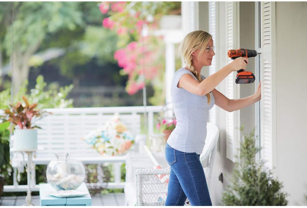 BLACK+DECKER 20V MAX* POWERCONNECT Cordless 4-Tool Combo Kit (BD4KITCDCMSL)