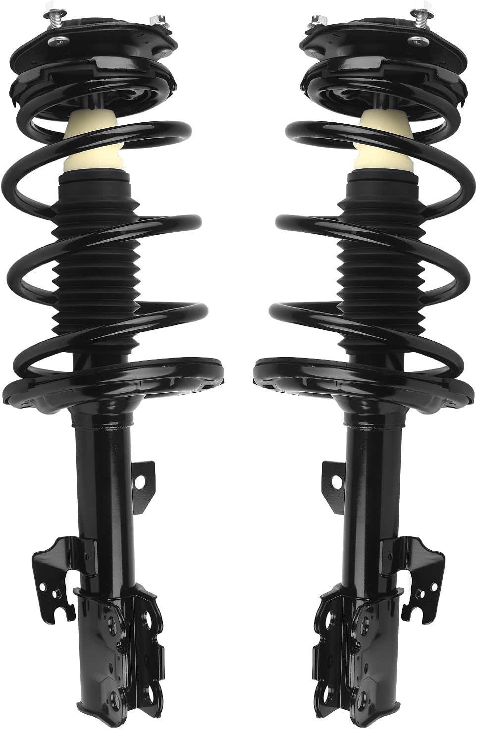 Autoround Front Complete Strut w/Coil Spring Assembly 172205 172206 Compatible with 2004 2005 2006 Toyota Camry/Solara, Lexus ES330 Left & Right