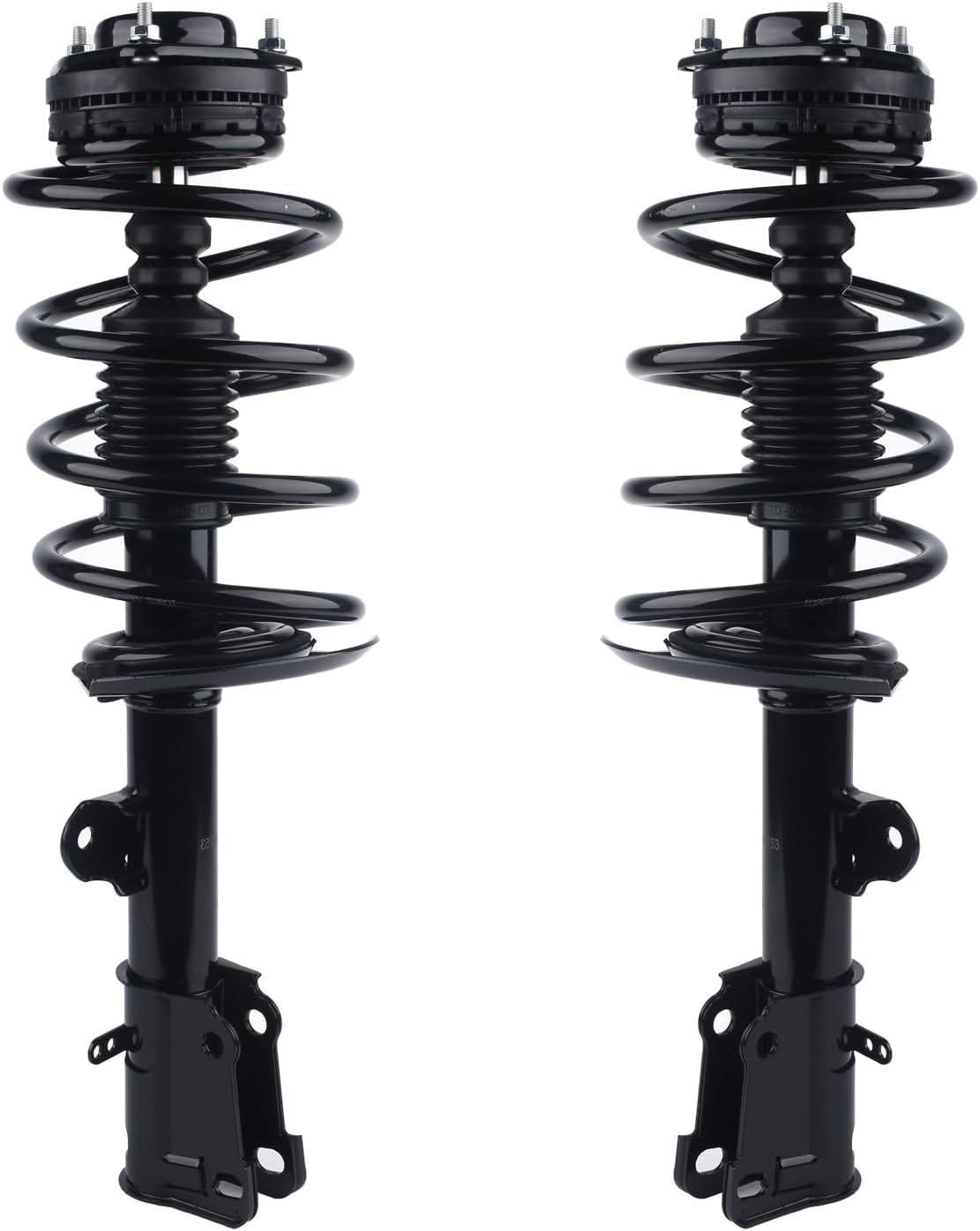 Autoround 171128L 171128R Front Complete Strut w/Coil Spring Assembly Compatible with Dodge Grand Caravan 2008-2019, Chrysler Town & Country 2008-2016