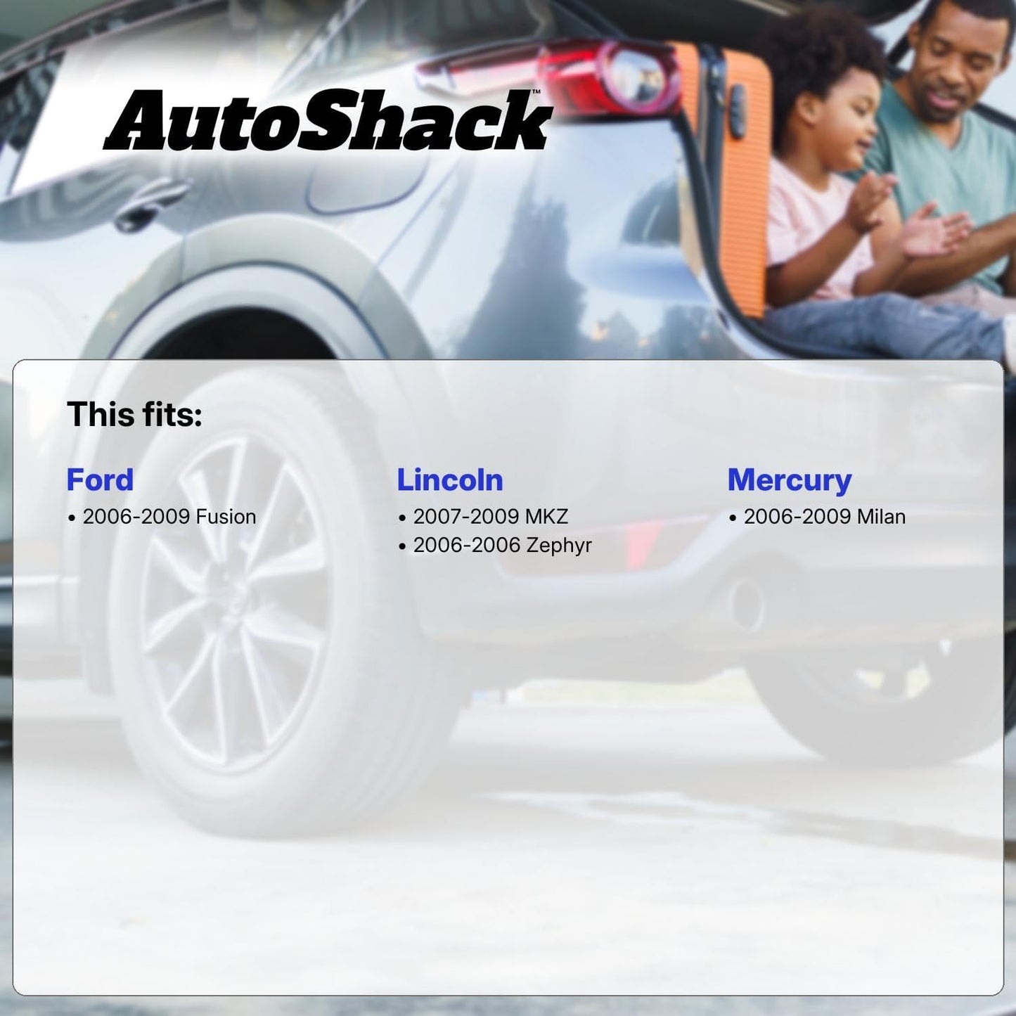 AutoShack Front Complete Strut & Coil Spring Assembly with Rear Shock Absorbers Set for Ford Fusion Lincoln MKZ Mercury Milan | Full-vehicle Suspension System Replacement Kit CST100372-KS786PR