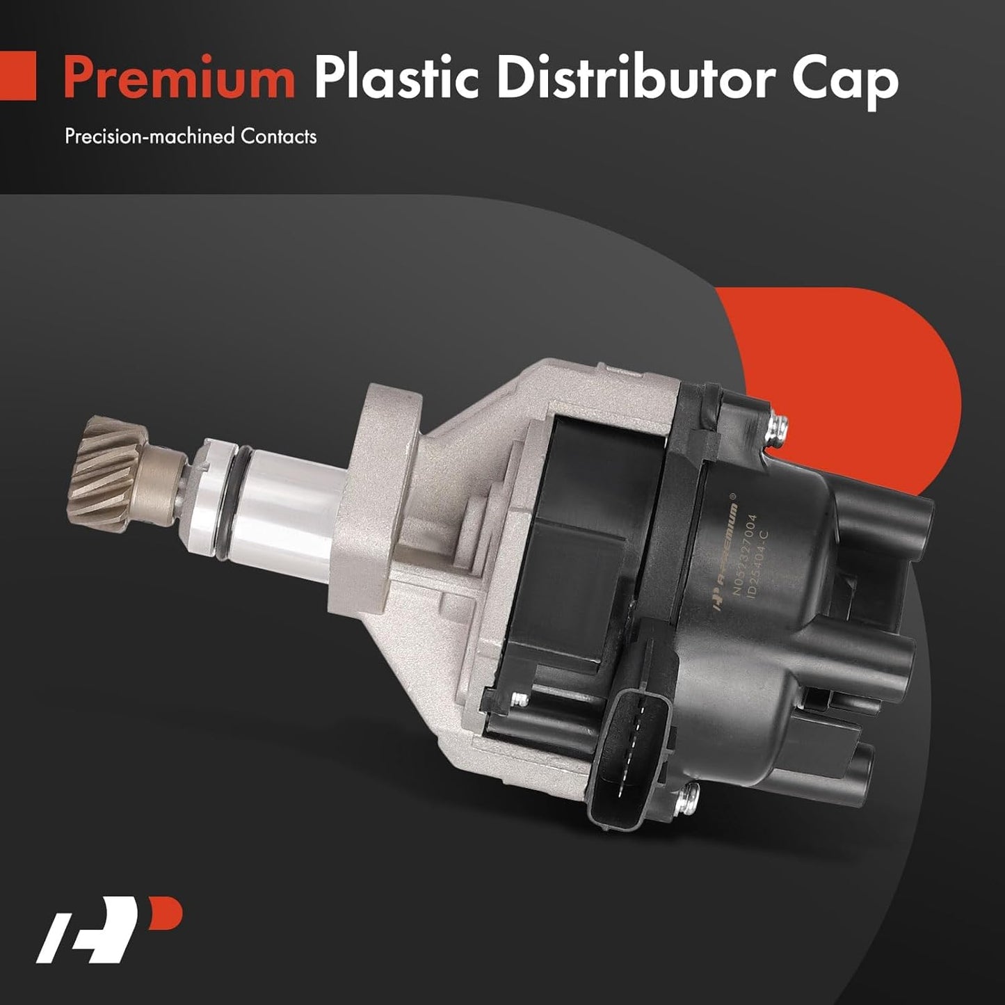 A-Premium Ignition Distributor with Rotor Compatible with Chevrolet Tracker 1998-1998 & Geo Tracker 1996-1997 & Suzuki Sidekick 1996-1998, X-90 1996-1998 & Pontiac Sunrunner 1996-1997, 1.6L