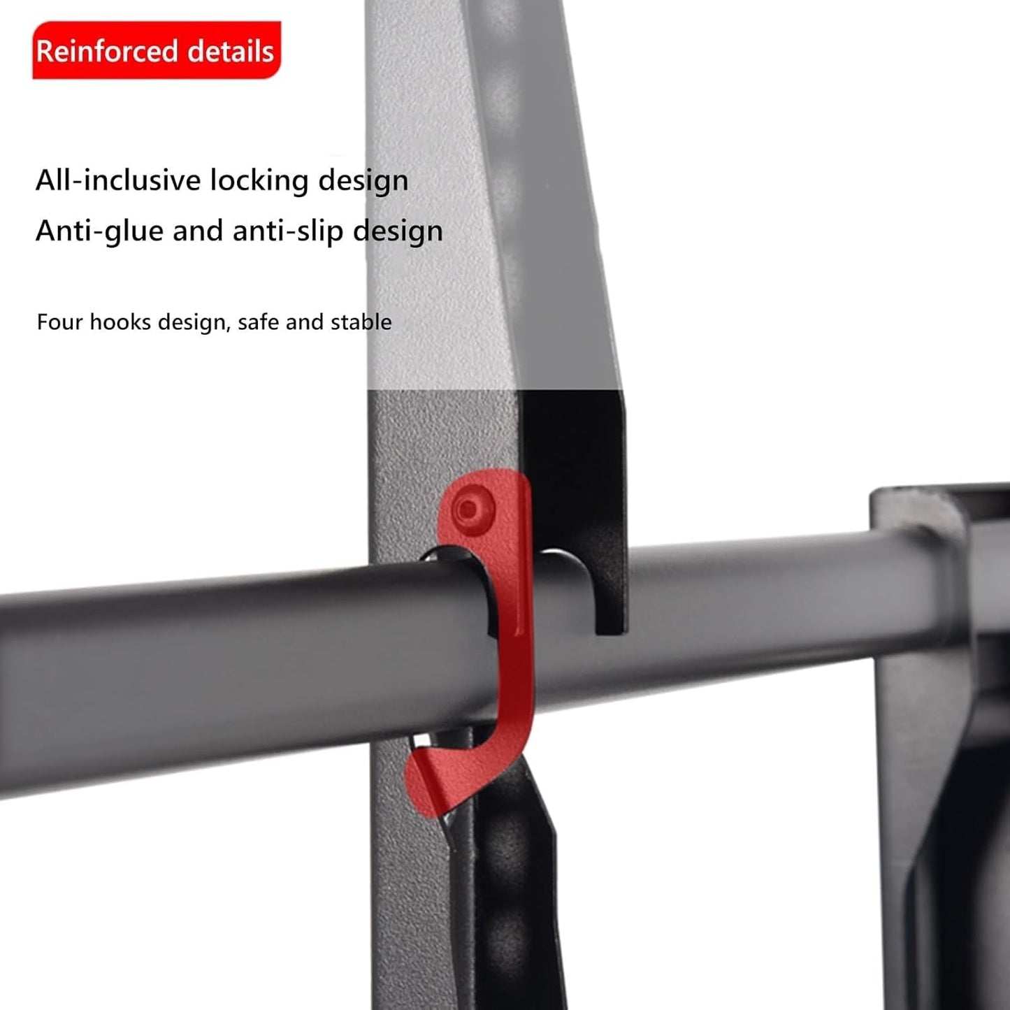 Adjustable Height Ceiling TV Mount - for 45-80 Inch TV Swivel and Tilting Bracket, Metal Expansion Screw Fixing(1000-2000mm)