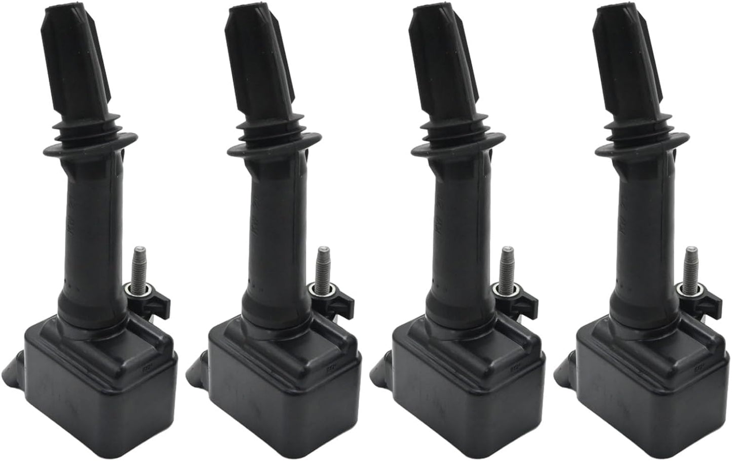 Set of 4 UF802 Ignition Coil Pack Replacement for Chevy Equinox/Malibu/Cruze/Volt 2016-2019, Buick Encore, GMC Terrain 1.4L 1.5L 1.6L | Replaces 12635672 12670053 5C2095 (Black)