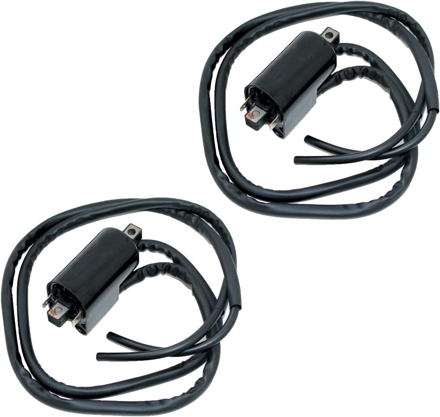 Caltric 2 Ignition Coils Compatible with Suzuki Gsx1100F Katana 1100 1988 1989 1990 1991 1992 1993