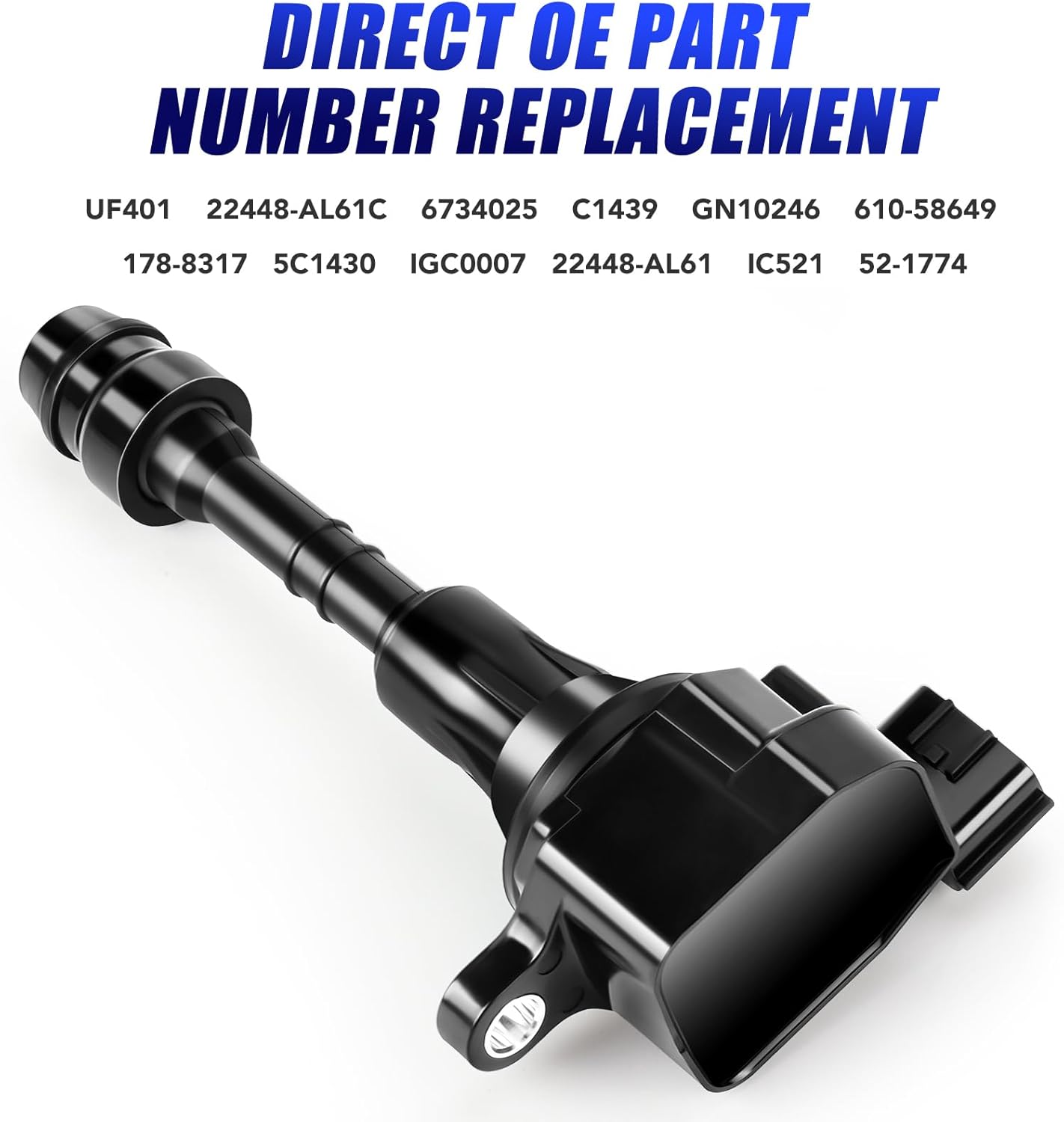 Set of 6 Ignition Coil Pack and Spark Plugs fits for Infiniti FX35 G35 M35 Nissan 350Z 2003 2004 2005 2006 2007 2008 3.5 V6 Replaces# UF401 4469