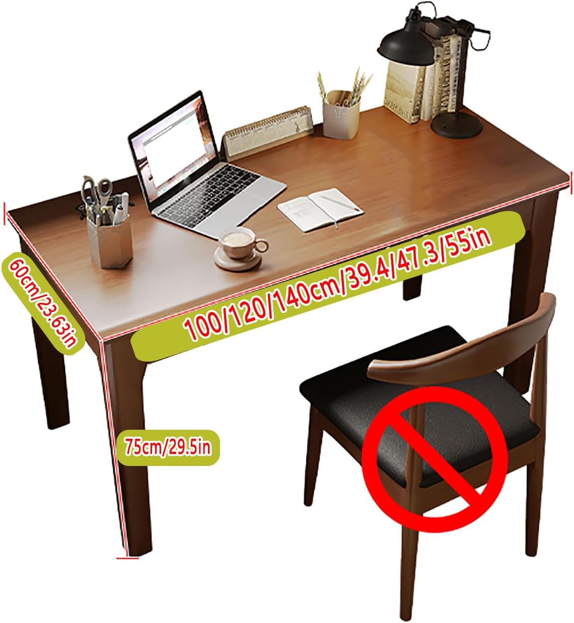Solid Wood Desk with Drawers,Modern Home Computer Desk,Solid Wood Desk,Gaming Study Home Office Desks for Work,Suitable for Small Spaces-Easy to Assemble (White, 47.3" W x 23.63" D x 29.5" H)