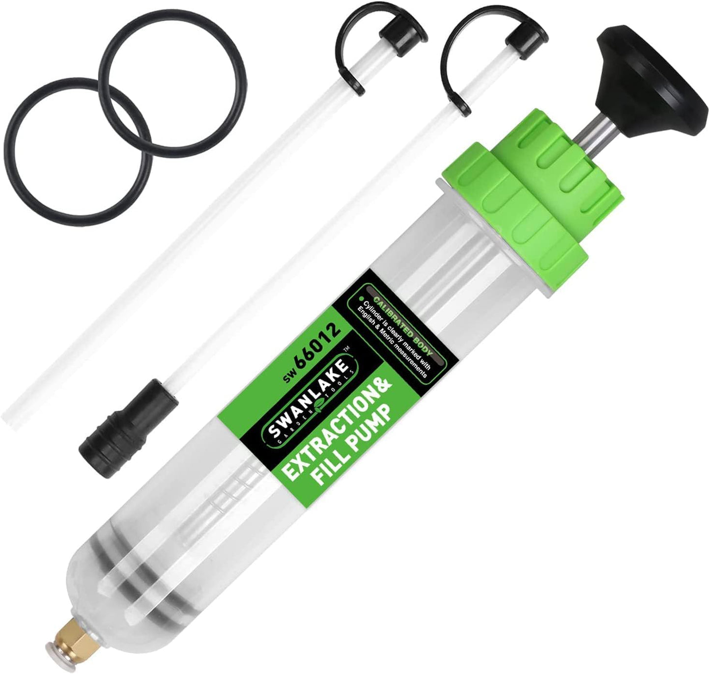 SWANLAKE 7 Liter Pneumatic/Manual Fluid Extractor Pump, Oil Changer Vacuum Fluid Extractor, Oil Change & Fluid-Change Tool