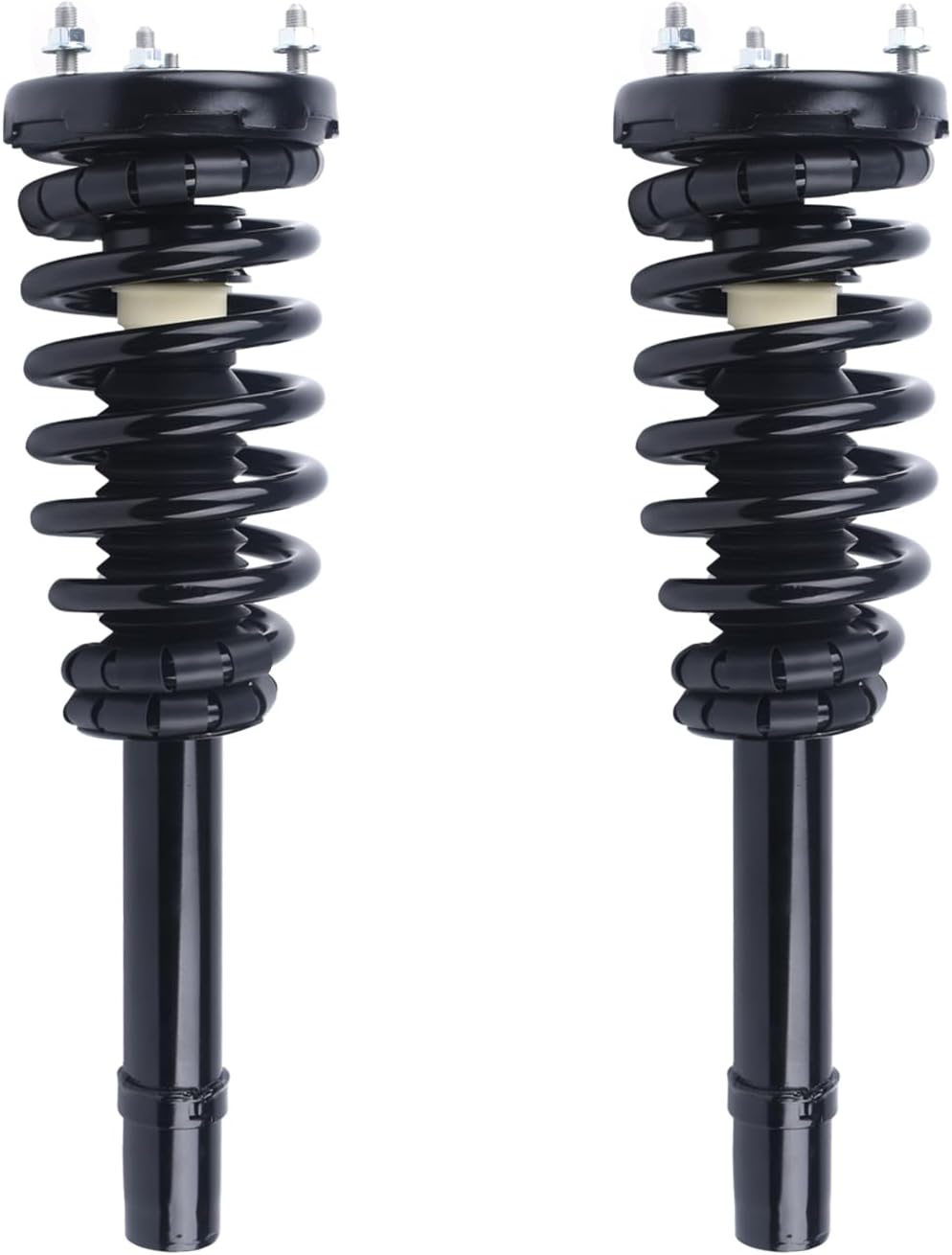 Autoround Front Pair 172281 Complete Struts Coil Spring Assembly Compatible with Hyundai Sonata/Azera 2006 2007 2008 2009 2010 Driver and Passenger Side