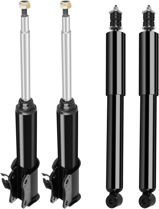 Set of 4 Shocks,ECCPP Shocks Absorbers fit for Chevy Tracker,for Suzuki Sidekick/X-90/Vitara/Grand Vitara,Geo Tracker 1994 1995 96 97 98 99 00 01 02 03 04 05 Front Rear Auto Shocks with 334196 334195