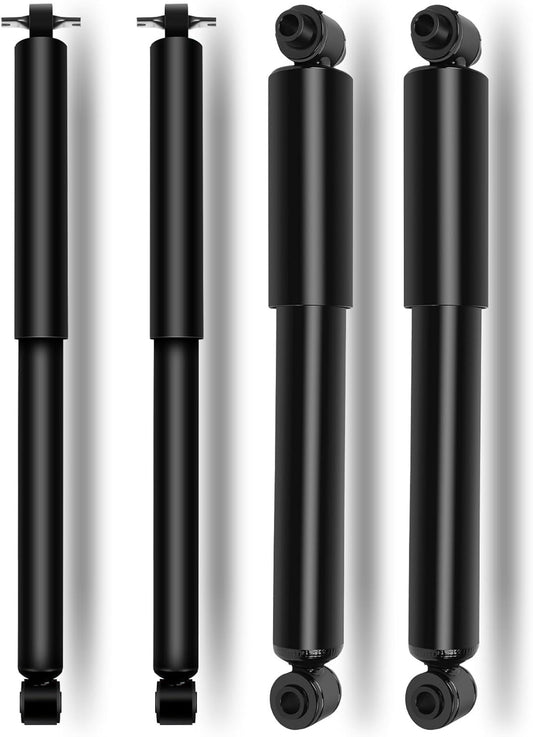 Shocks,AUTOMUTO Front Rear Shocks Absorbers Kit for Chevy Fits 1988 1989 1990 1991 1992 1993 1994 1995 1996 1997 1998 99 2000 for Chevy K2500/for Chevy K3500/for GMC K2500/for GMC K3500 344266 344263