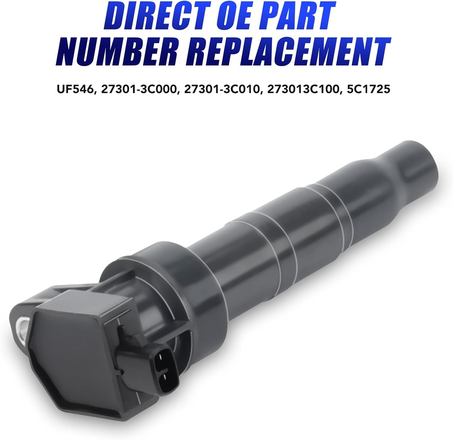 Set of 6 Ignition Coil Pack and Spark Plugs fits for Hyundai Sonata Santa Fe Azera Entourage Veracruz Kia Sorento Sedona Amanti 2006 2007 2008 2009 2010 2011 3.3 3.8 V6 Replaces UF546