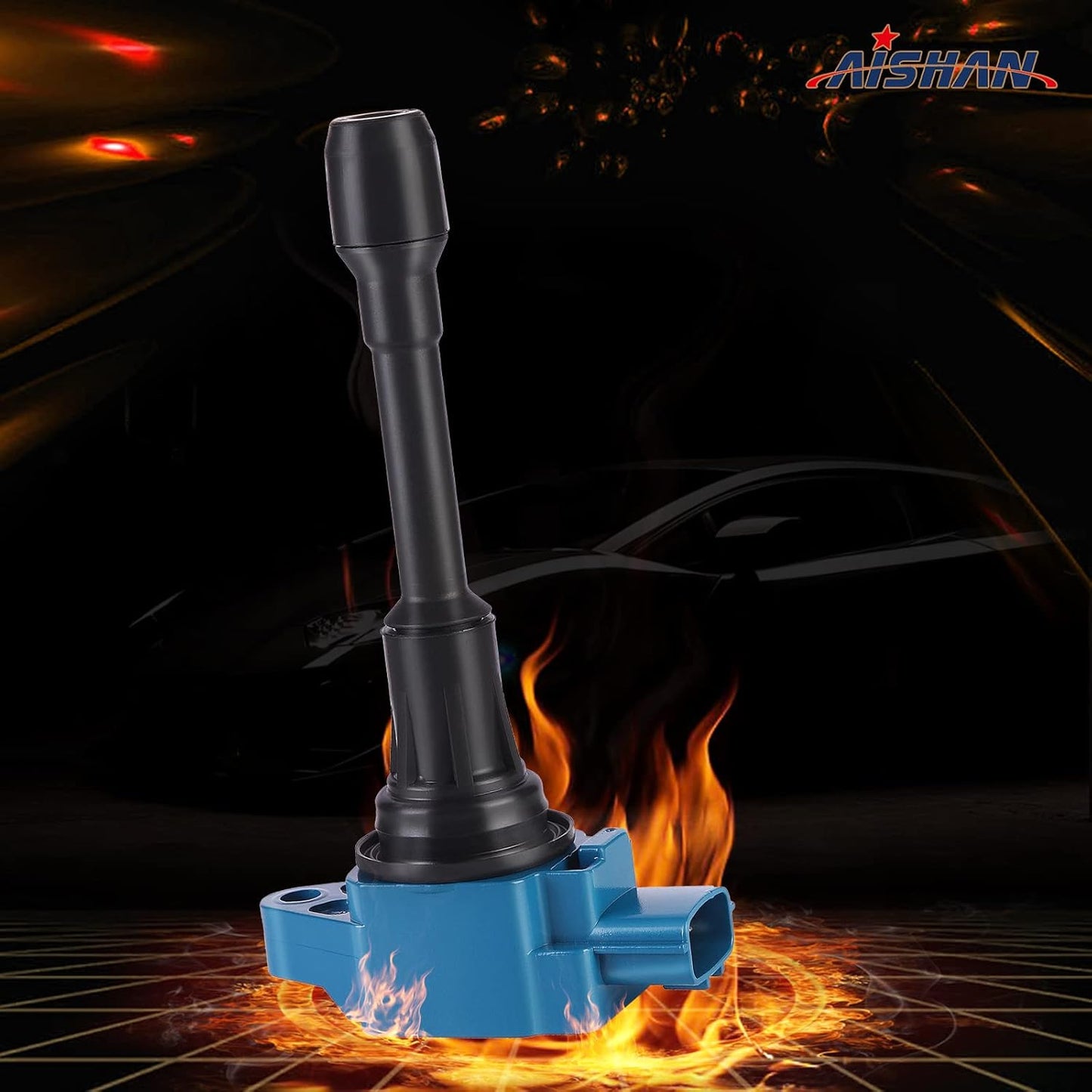 Set of 4 Ignition Coil Pack Compatible with Nissan Altima 2007-2017, Cube Sentra Rogue Cube Versa Urvan Pathfinder, for Infiniti QX60 2014 2015 L4 1.8L 2.0L 2.5L Replace UF549