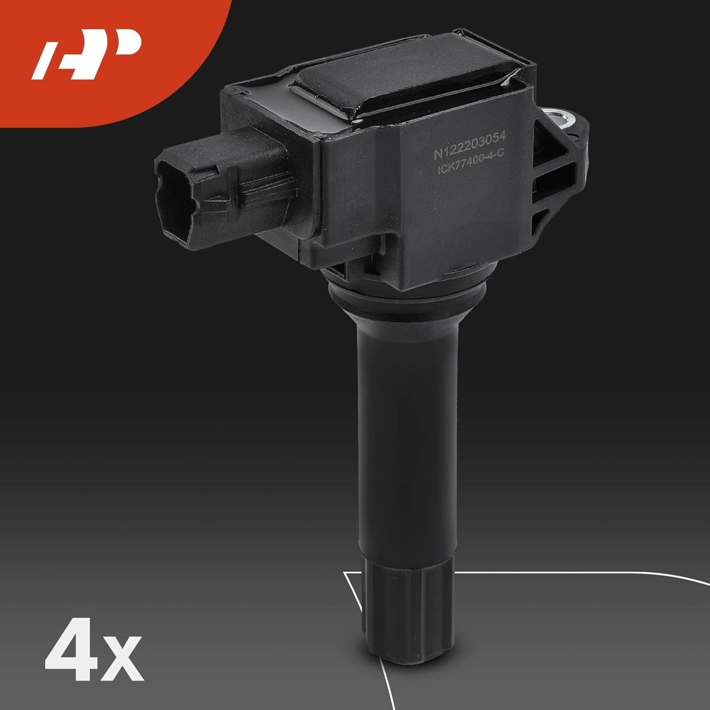 A-Premium Set of 4 Ignition Coil Pack and Iridium Spark Plugs Compatible with Subaru Outback 2015-2019 2.5L, Forester 2017-2018, Crosstrek 2016-2017, Legacy 2015-2019, XV Crosstrek 2015
