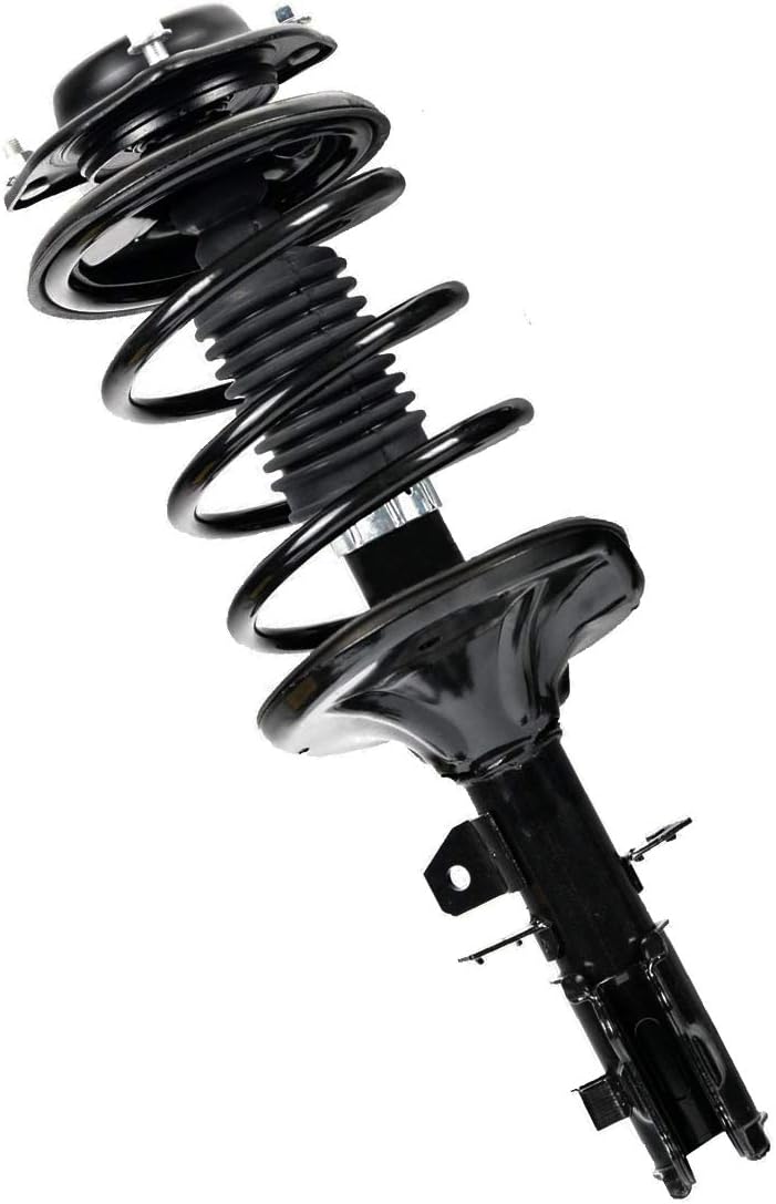 Shoxtec Front Pair Complete Struts Assembly Replacement for 2004-2009 KIA Spectra; 2005-2009 KIA Spectra5 Coil Spring Shock Absorber Repl. 172302 172301