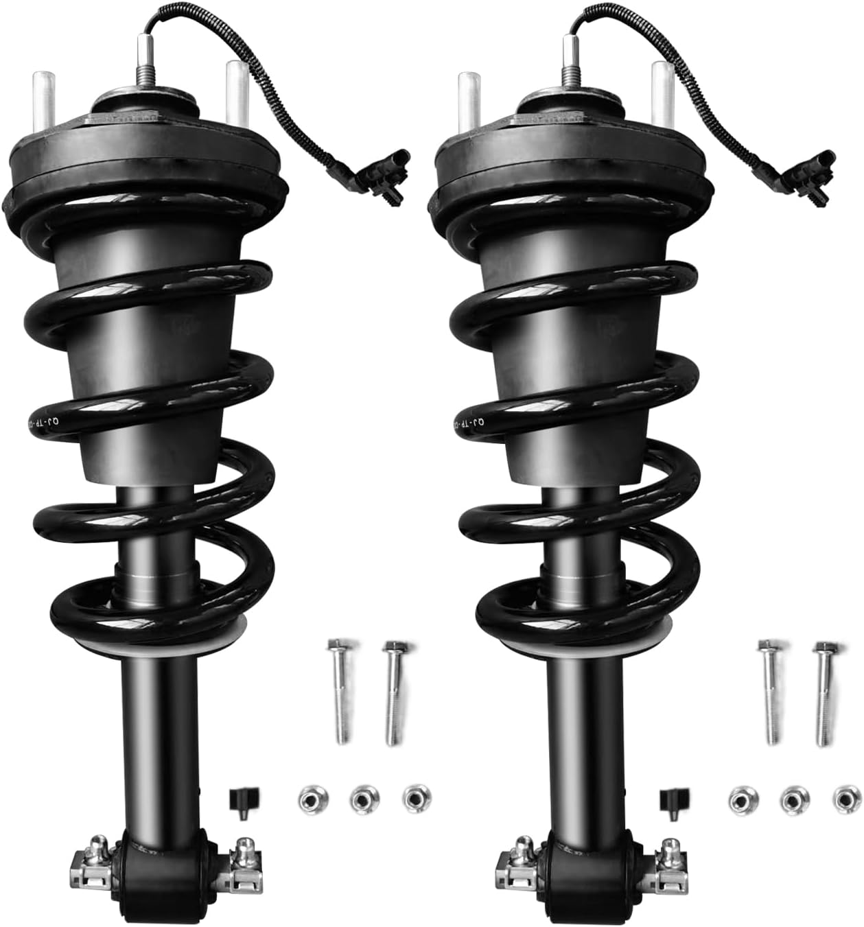 2PCS Front Shock Absorber Struts Assembly Air Suspension Compatilbe for 2015-2020 Cadillac Escalade Chevy Tahoe Suburban Silverado GMC Sierra 1500 Yukon XL 84176631