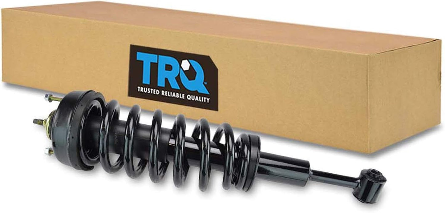 TRQ Front Left Complete Strut & Coil Spring Assembly Drivers Side Compatible with 2011-2017 Honda Odyssey